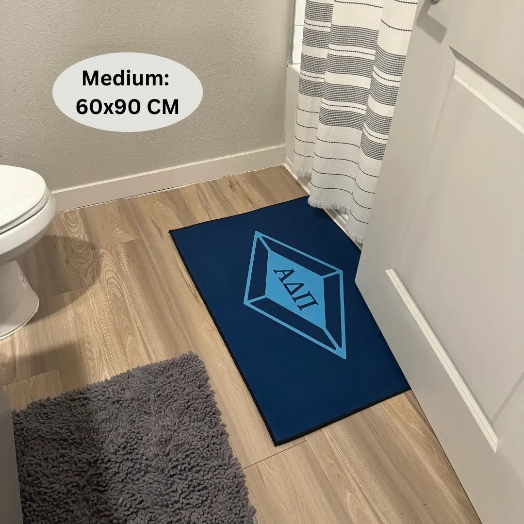 Alpha Delta Pi Letters Custom Sorority Rug – Stylish Greek Life Decor - Custom Rug | Sirenicate Rugs