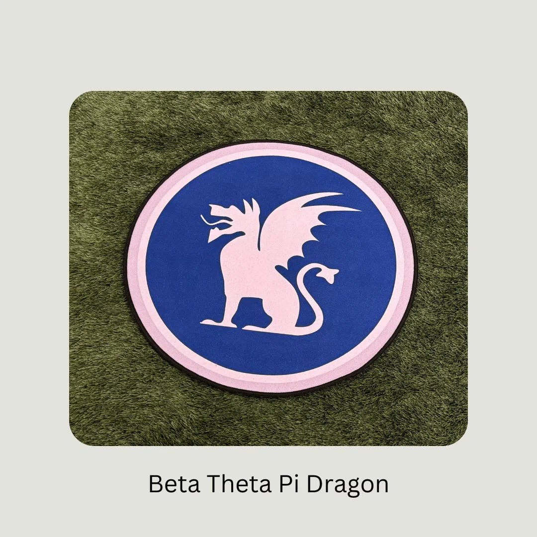 Beta Theta Pi Dragon Custom Rug - Custom Rug | Sirenicate Rugs