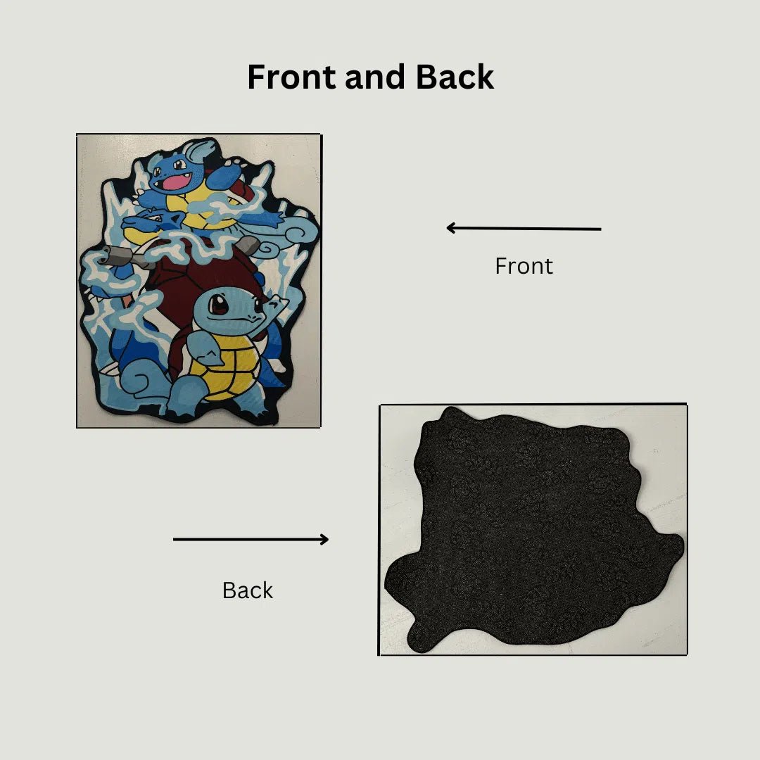 Blastoise Evolution 2 Rug - Custom Rug | Sirenicate Rugs