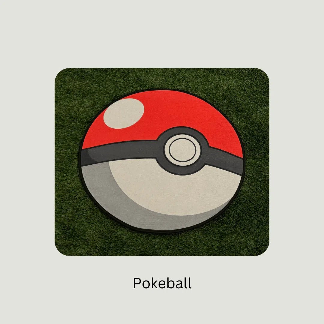 Custom Pokéball Rug – A Must - Have for Pokémon Fans - Custom Rug | Sirenicate Rugs
