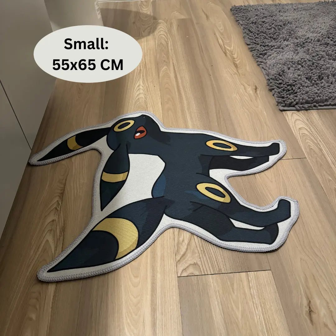 Custom Umbreon Pokemon Rug | Limited Edition Eevee Evolution Decor - Custom Rug | Sirenicate Rugs