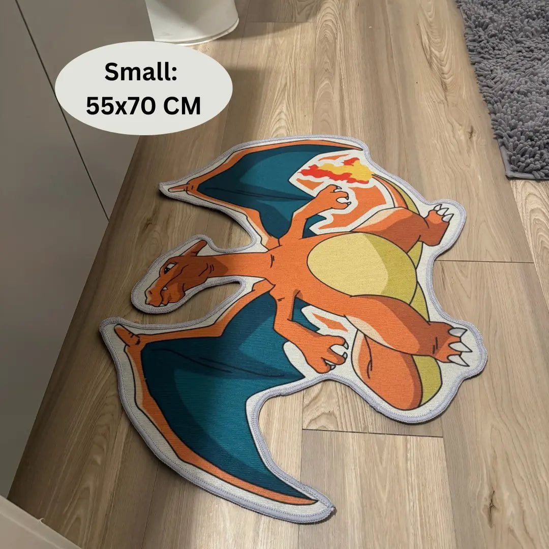 Custom Charizard Pokémon Rug – Perfect for Pokémon Fans - Custom Rug | Sirenicate Rugs