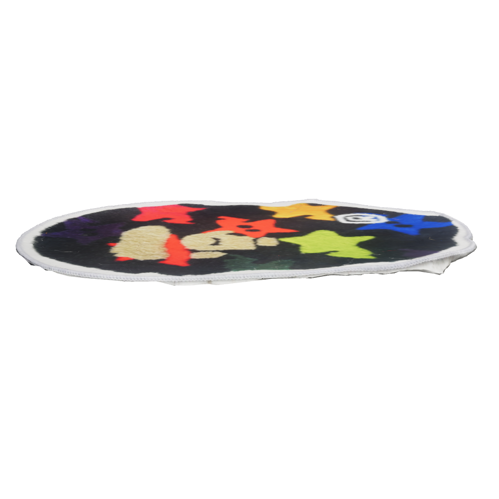 3D Interactive Model of the Star BAPE Custom Rug.